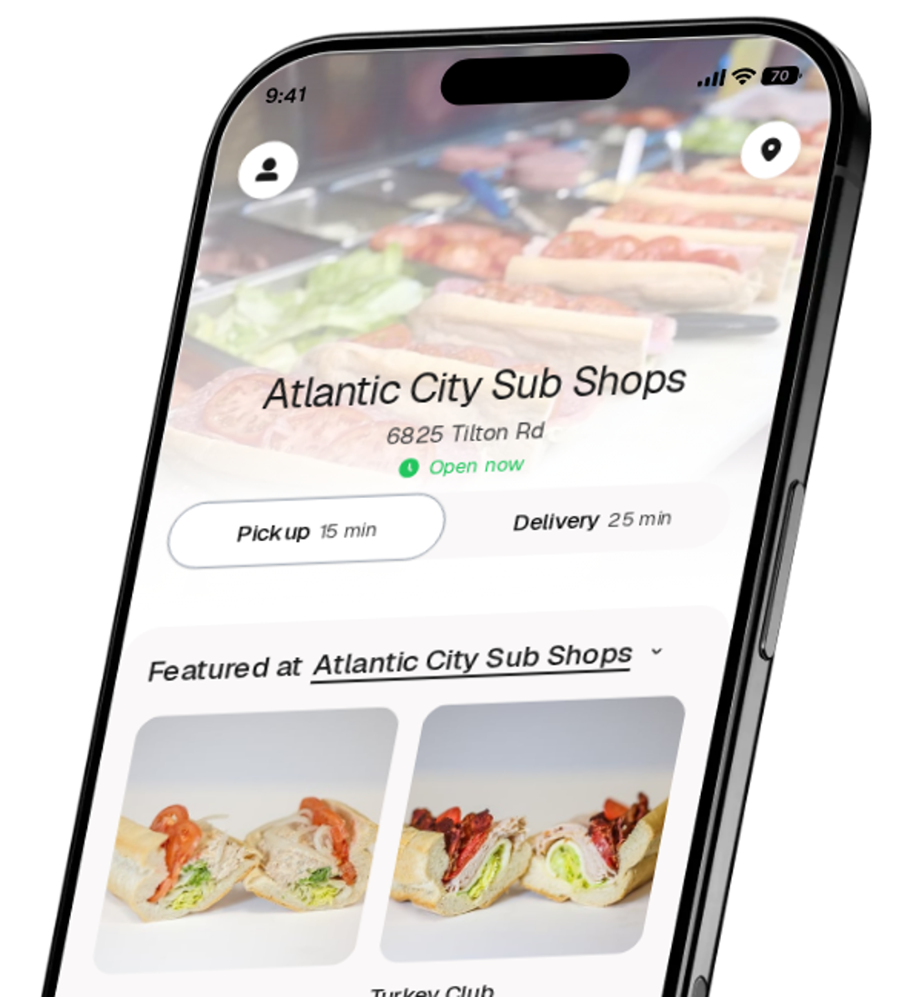 Atlantic City Sub Shops app preview